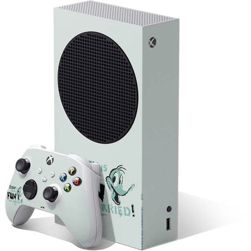 Looney Tunes Daffy Duck Crazy Xbox Series S Skins
